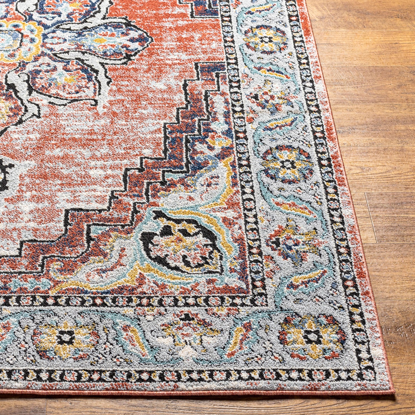 Ella ELL-2303 5' x 7' Machine Woven Area Rug