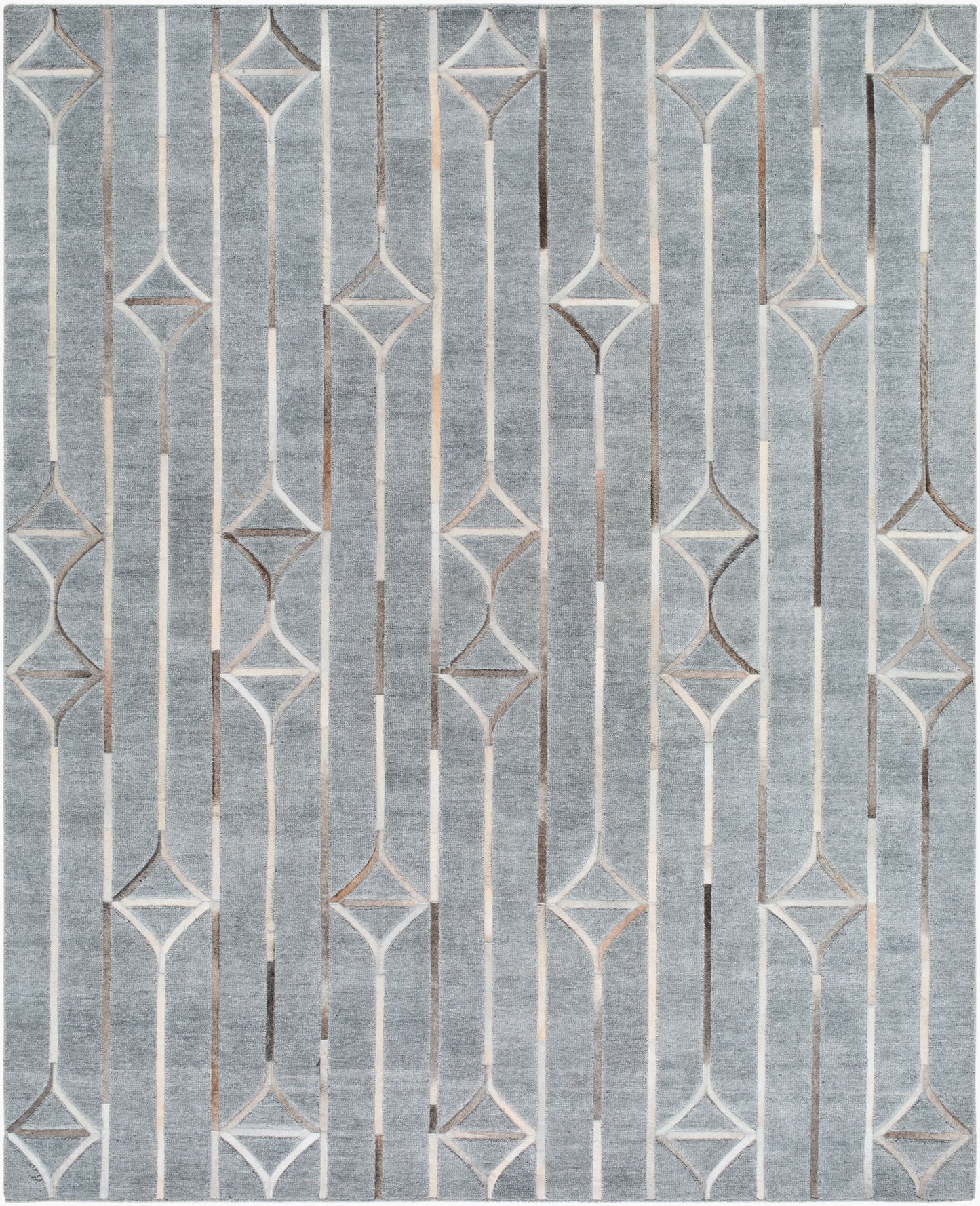 Eloquent ELQ-2301 8' x 10' Handmade Faux Silk Area Rug