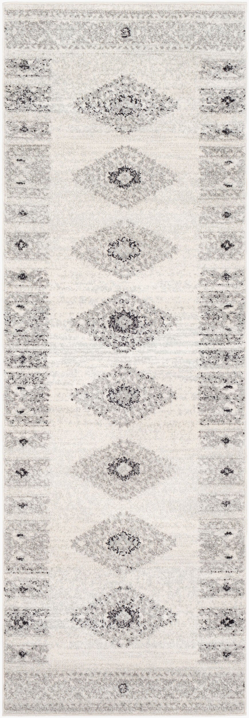 Elaziz ELZ-2305 7ft Runner Machine Woven Runner Rug