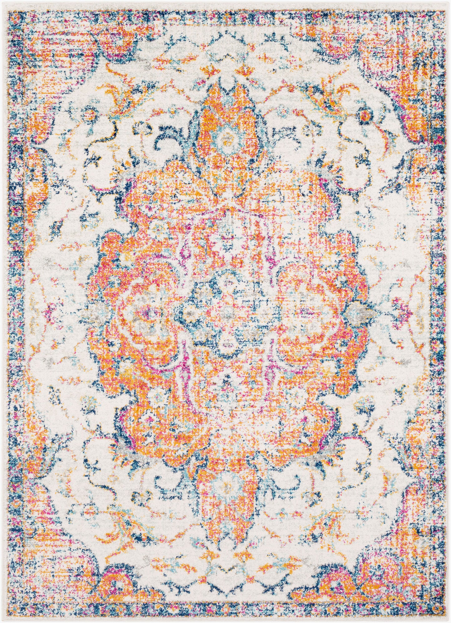 Elaziz ELZ-2314 2' x 3' Machine Woven Accent Rug