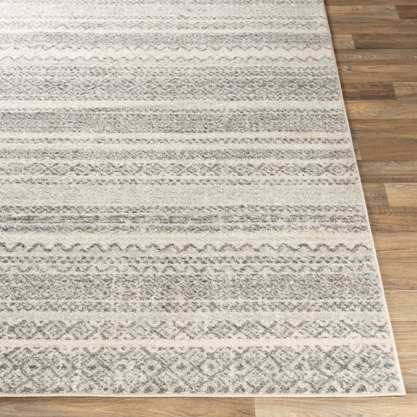 Elaziz ELZ-2356 7ft Runner Machine Woven Runner Rug
