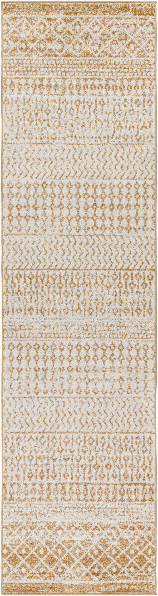 Elaziz ELZ-2367 14ft Runner Machine Woven Runner Rug