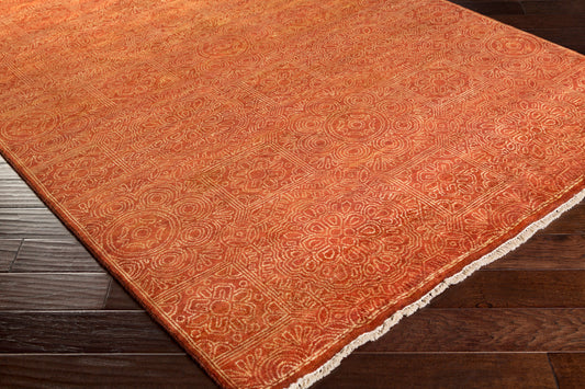 Alfombra decorativa de lana hecha a mano Empress EMS-7007 de 2' x 3'