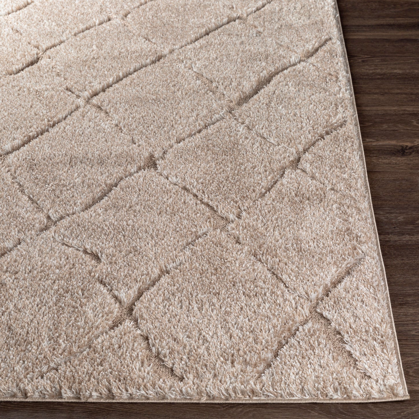 Alfombra tejida a máquina Elenor ENR-2300 de 6' x 9'