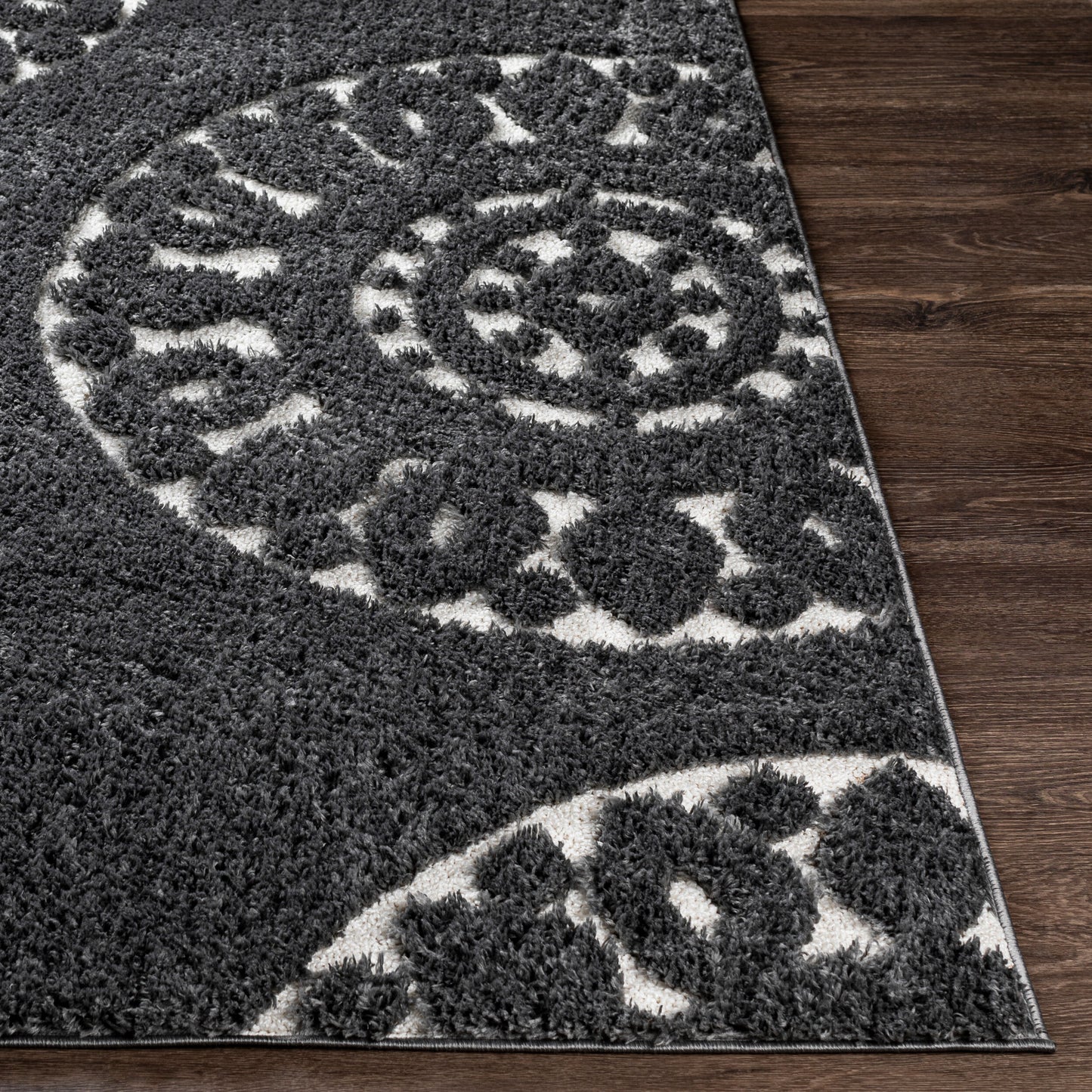 Alfombra tejida a máquina Elenor ENR-2303 de 1,52 m x 2,13 m