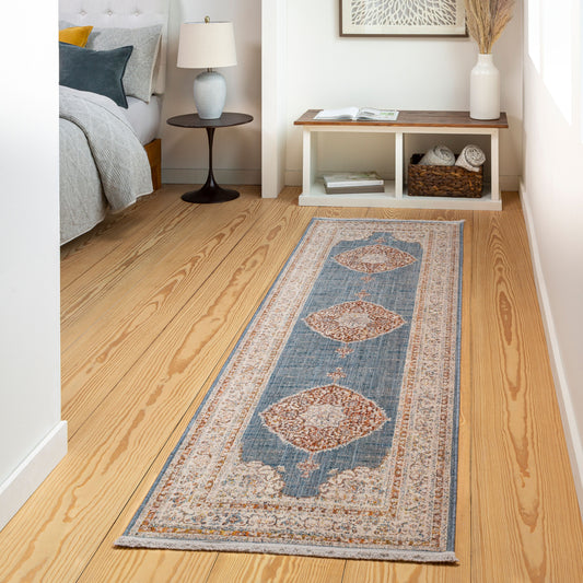 Ephesians EPC-2340 9ft Runner Machine Woven Runner Rug