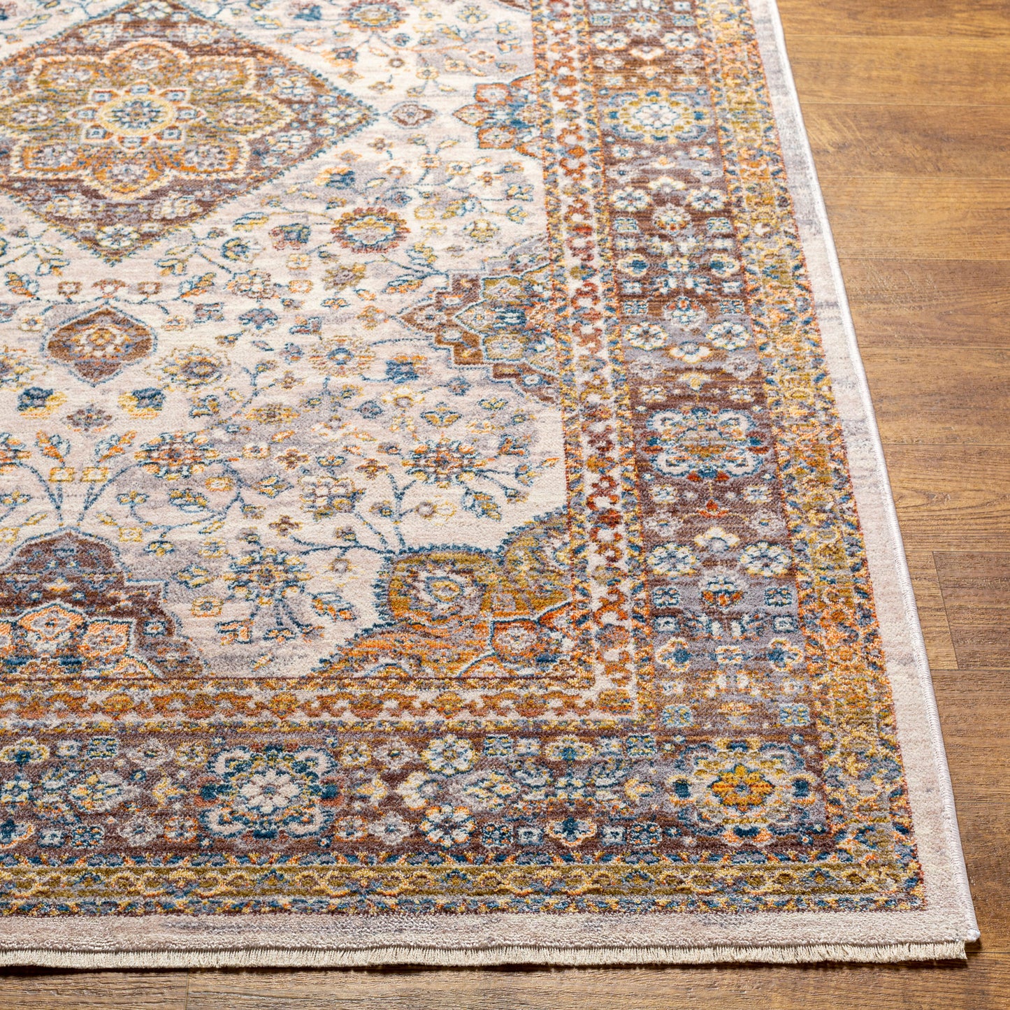 Alfombra decorativa tejida a máquina Ephesians EPC-2342 de 4' x 6'