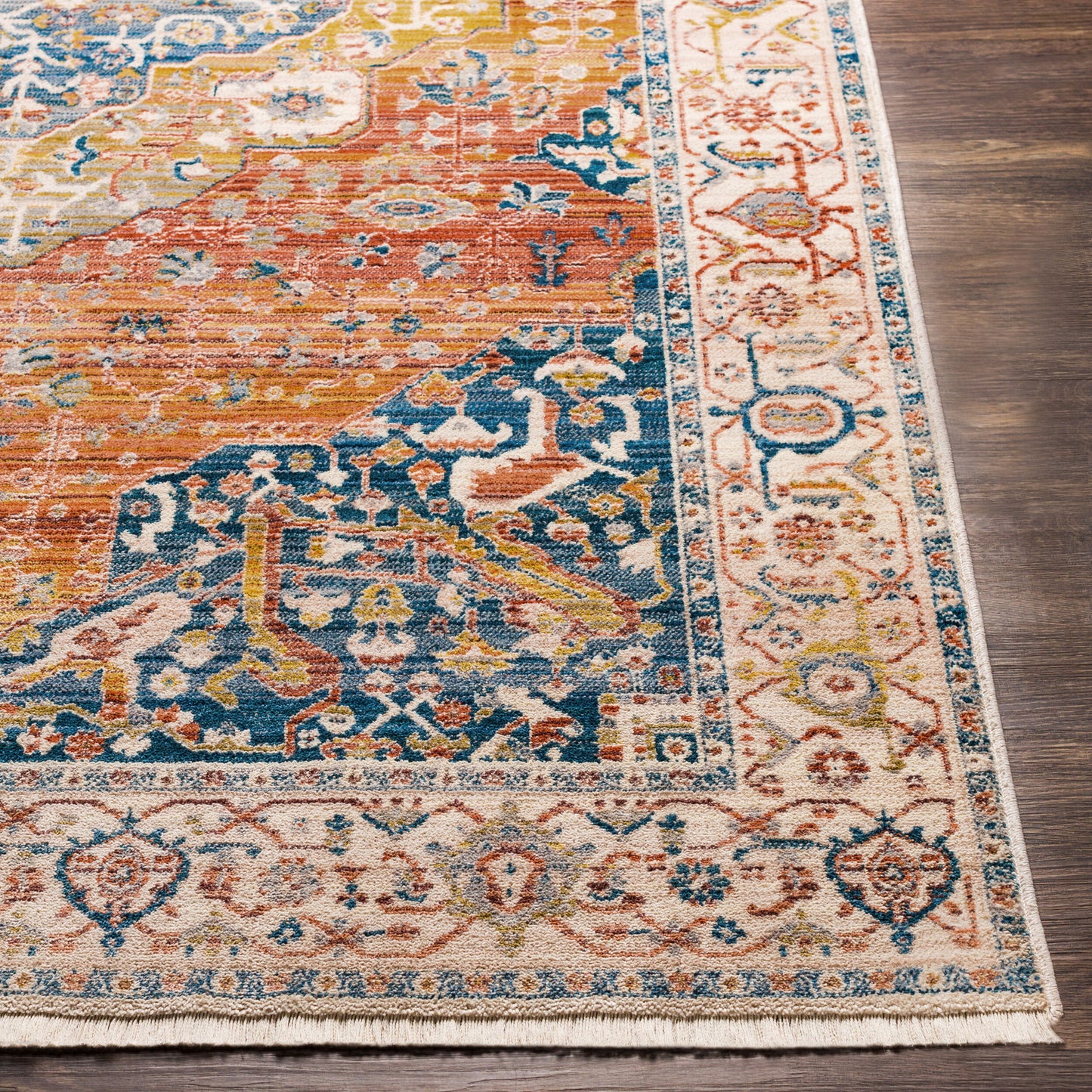 Alfombra decorativa tejida a máquina Ephesians EPC-2351 de 2' x 3'