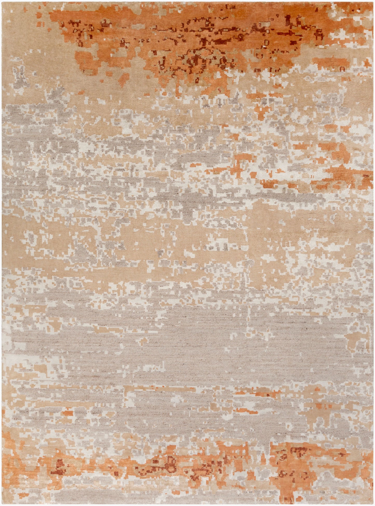 Alfombra hecha a mano Ephemeral EPH-1001 de 8' x 11'