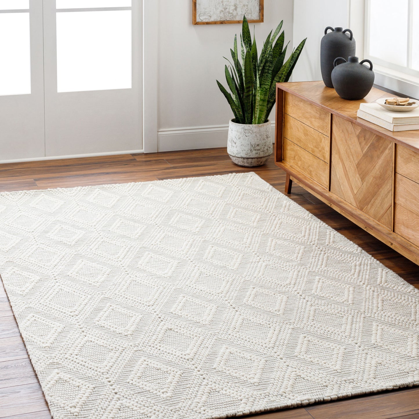 Empoli EPO-2313 5' x 7' Handmade Area Rug