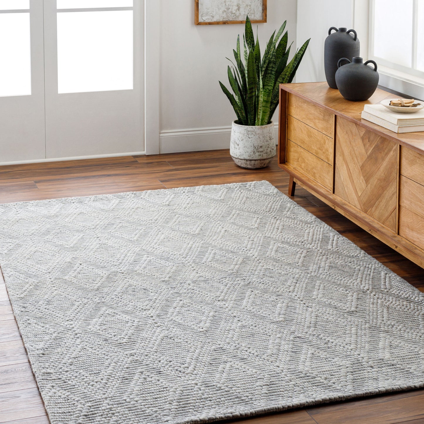 Empoli EPO-2315 5' x 7' Handmade Area Rug