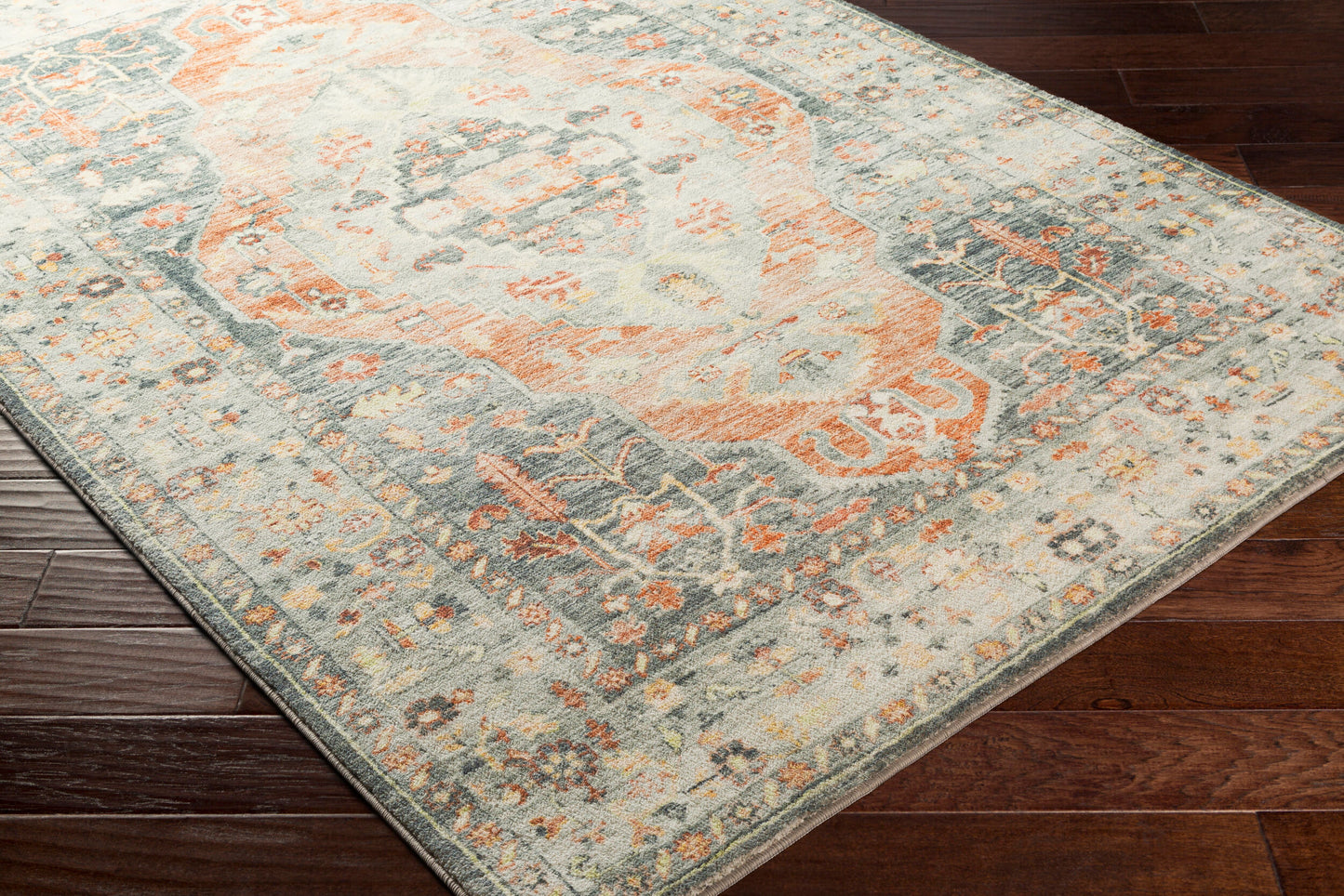 Erin ERN-2306 8' x 9' Machine Woven Area Rug