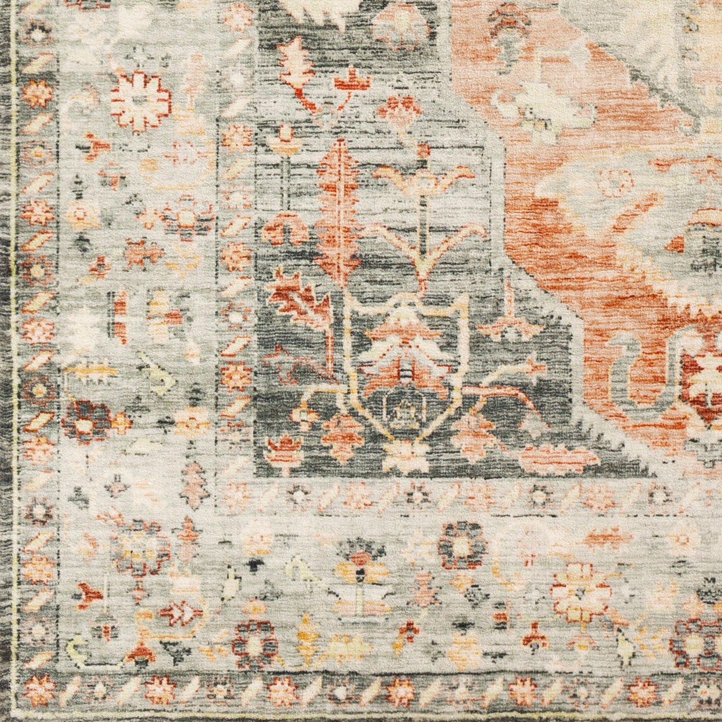 Erin ERN-2306 8' x 9' Machine Woven Area Rug