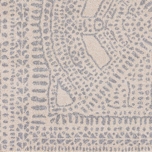 Alfombra decorativa tejida a máquina Euphoria ERP-2307 de 2' x 3'