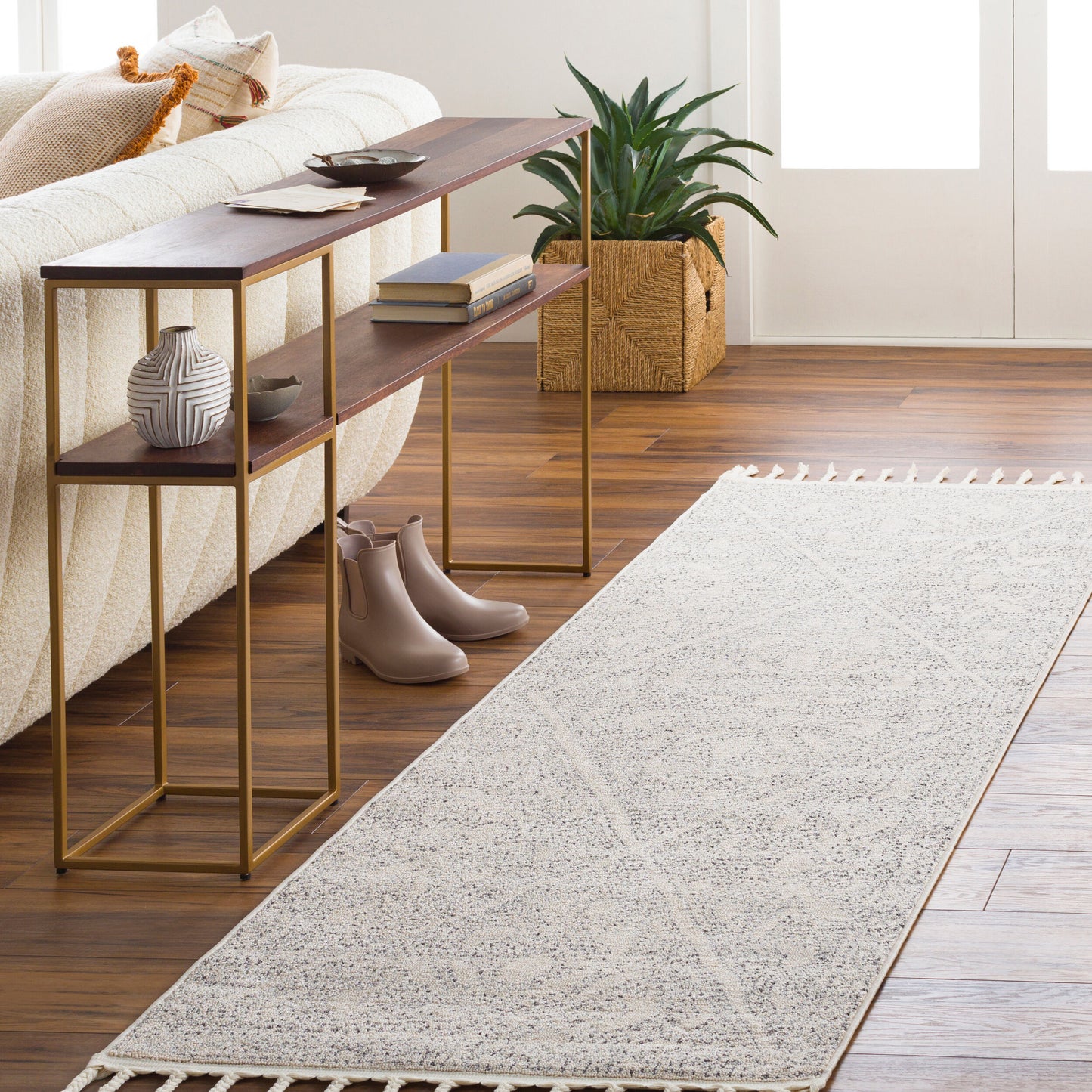 Euphoria ERP-2308 7ft Runner Machine Woven Runner Rug