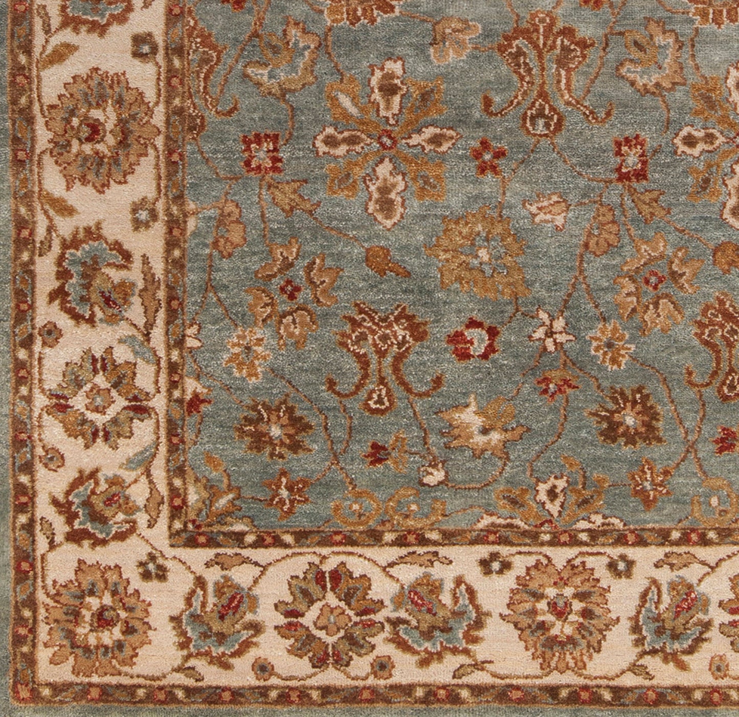 Estate EST-10565 Alfombra decorativa de lana hecha a mano de 2' x 3'