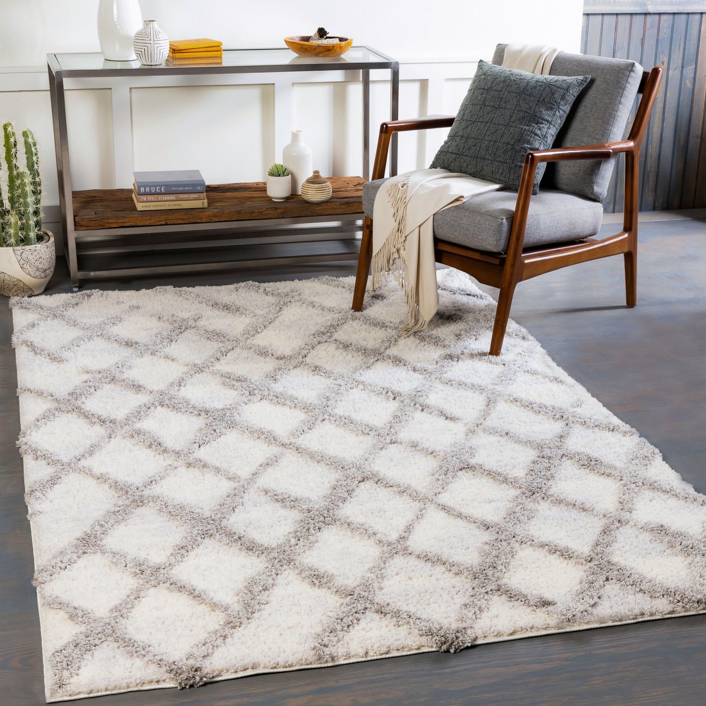 Everton ETN-2300 5' x 7' Machine Woven Area Rug