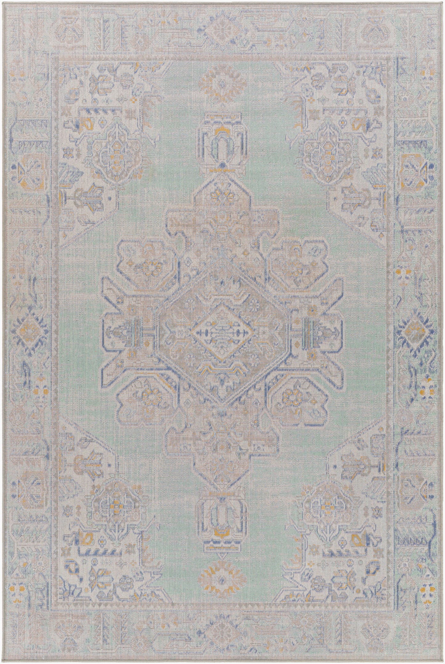 Rafetus ETS-2364 2' x 3' Machine Woven Accent Rug