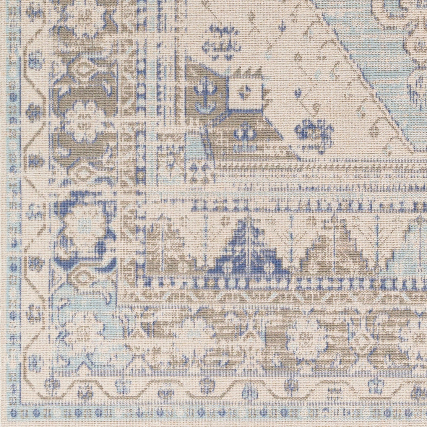 Rafetus ETS-2370 5' x 7' Machine Woven Area Rug