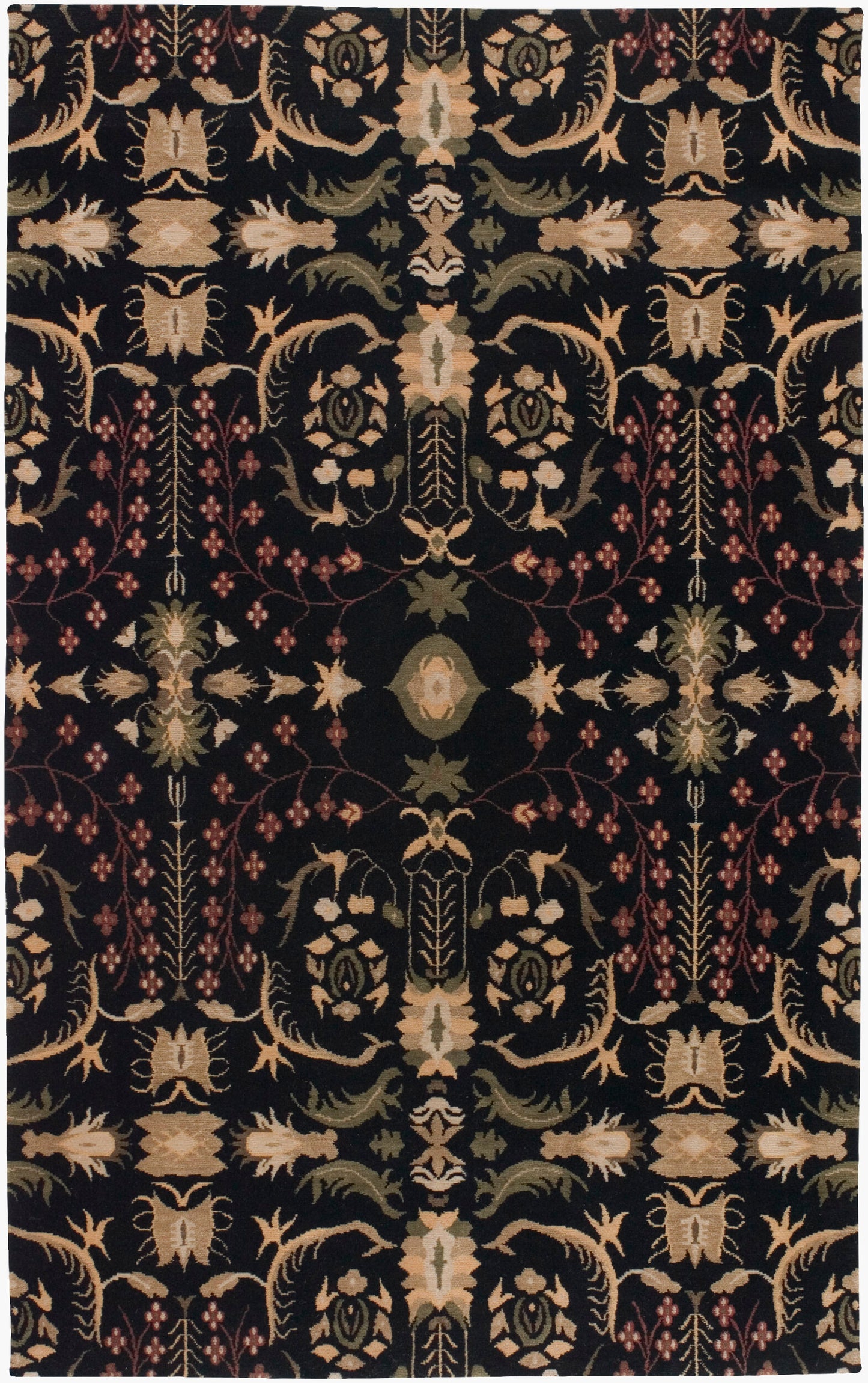Everest EVE-3100 2' x 3' Handmade Wool Accent Rug