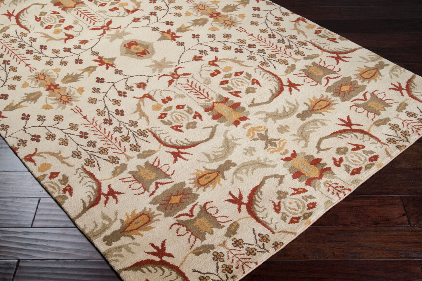 Everest EVE-3101 2' x 3' Handmade Wool Accent Rug