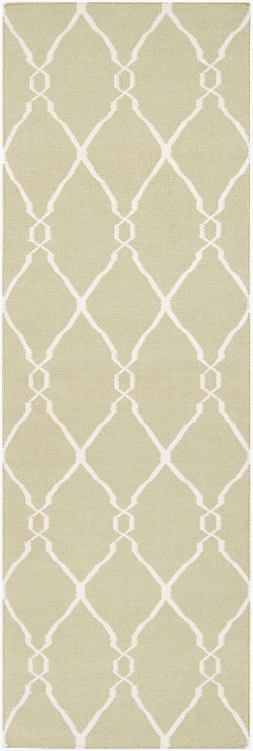 Alfombra de lana hecha a mano Fallon FAL-1004 de 2,4 m