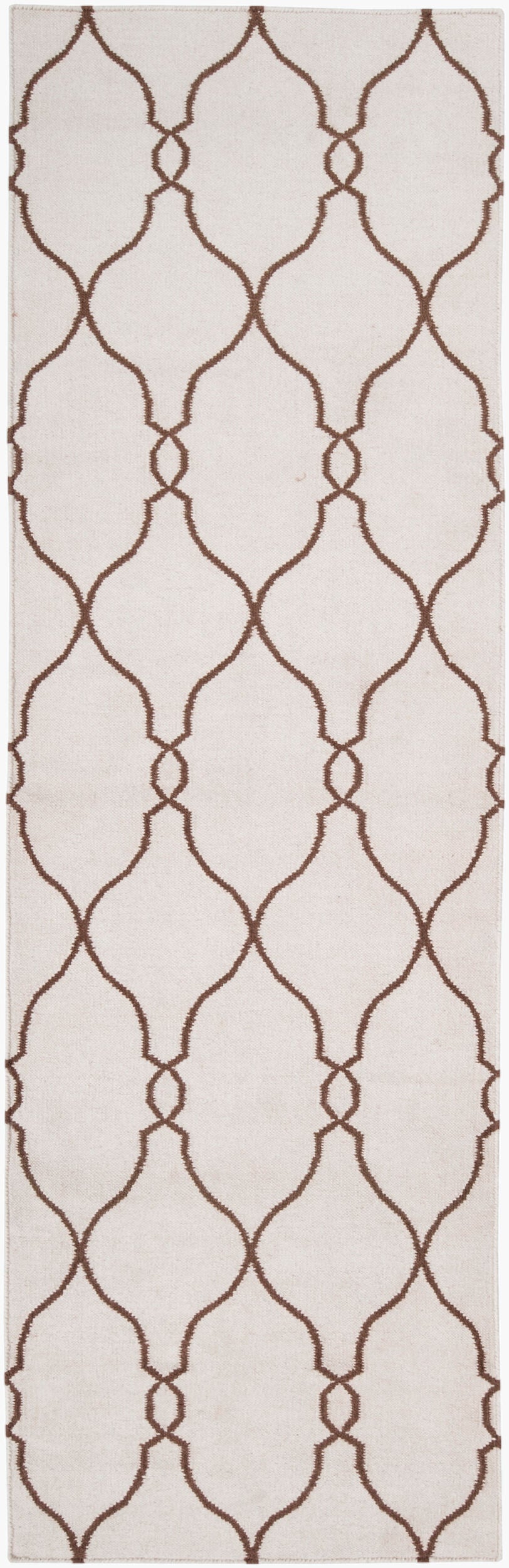 Alfombra de lana hecha a mano Fallon FAL-1009 de 2,4 m