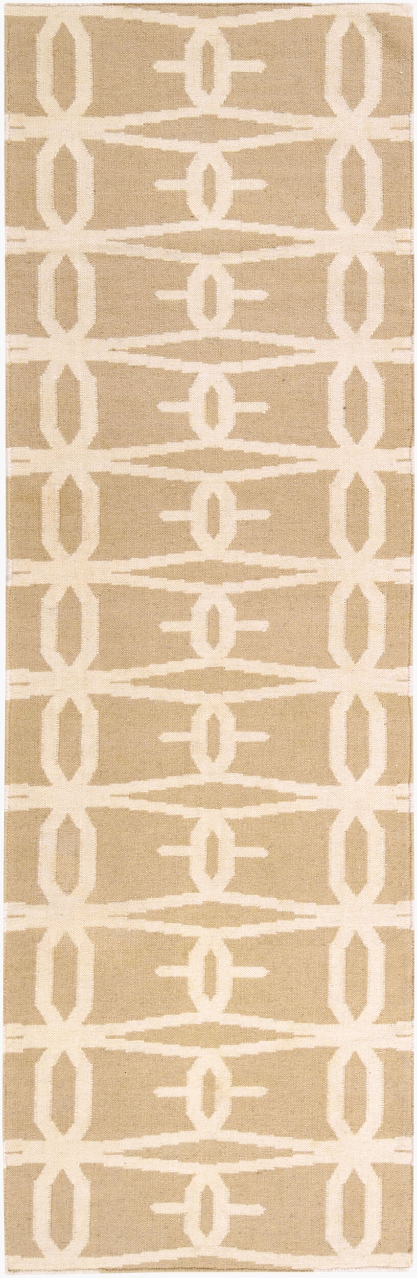 Fallon FAL-1026 8ft Runner Handmade Wool Runner Rug