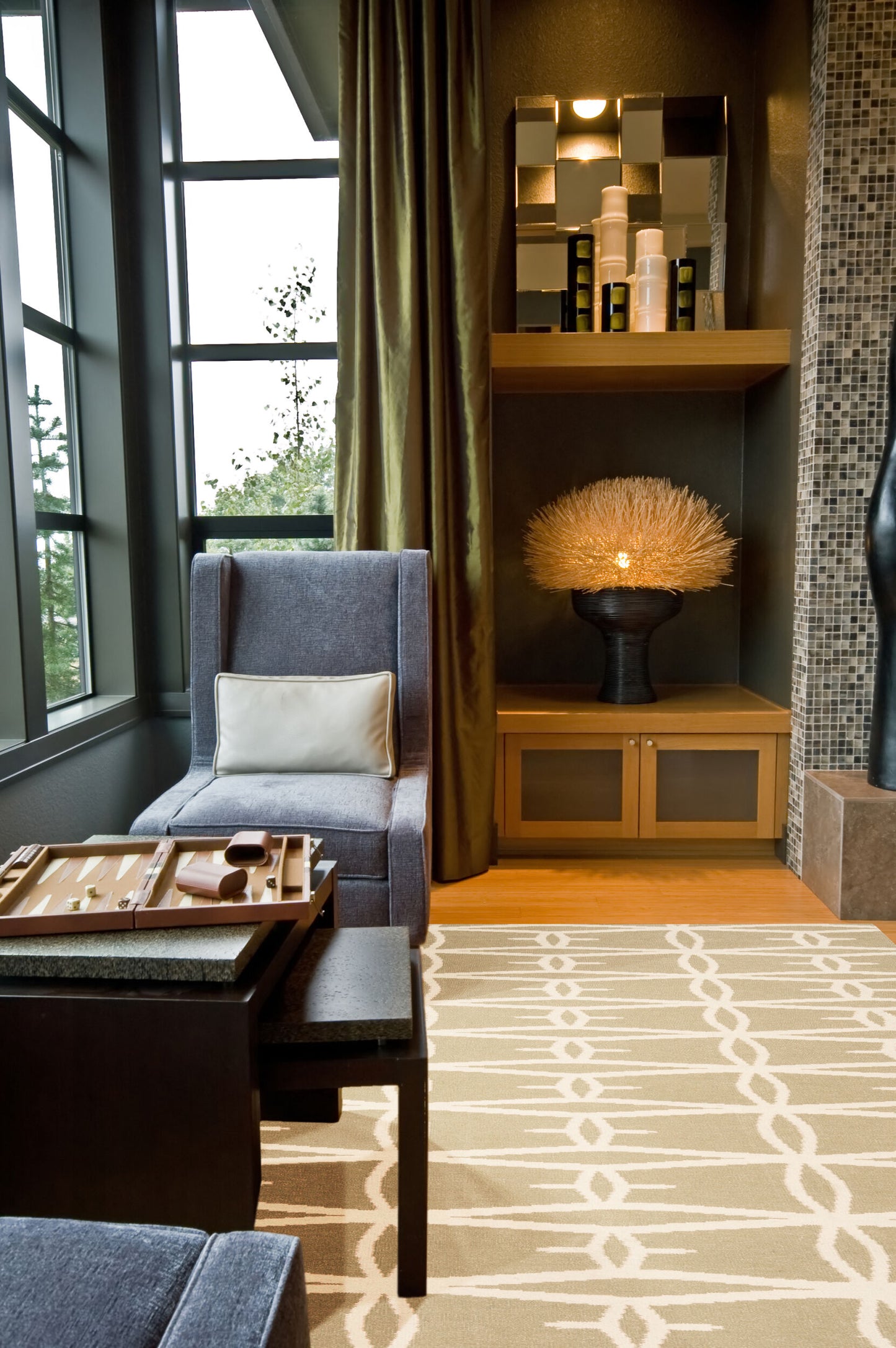 Fallon FAL-1026 3' x 5' Handmade Wool Accent Rug