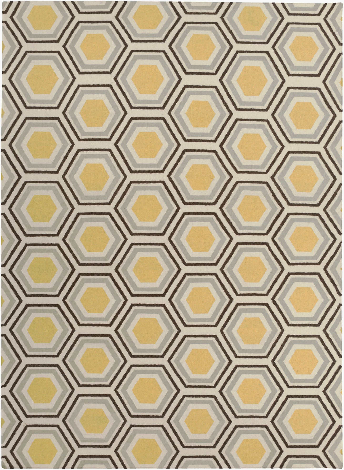 Alfombra de lana hecha a mano Fallon FAL-1037 de 8' x 11'