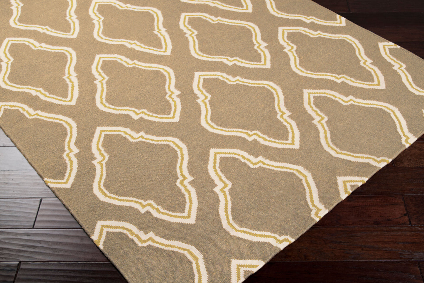 Alfombra de lana hecha a mano Fallon FAL-1043 de 8 pies