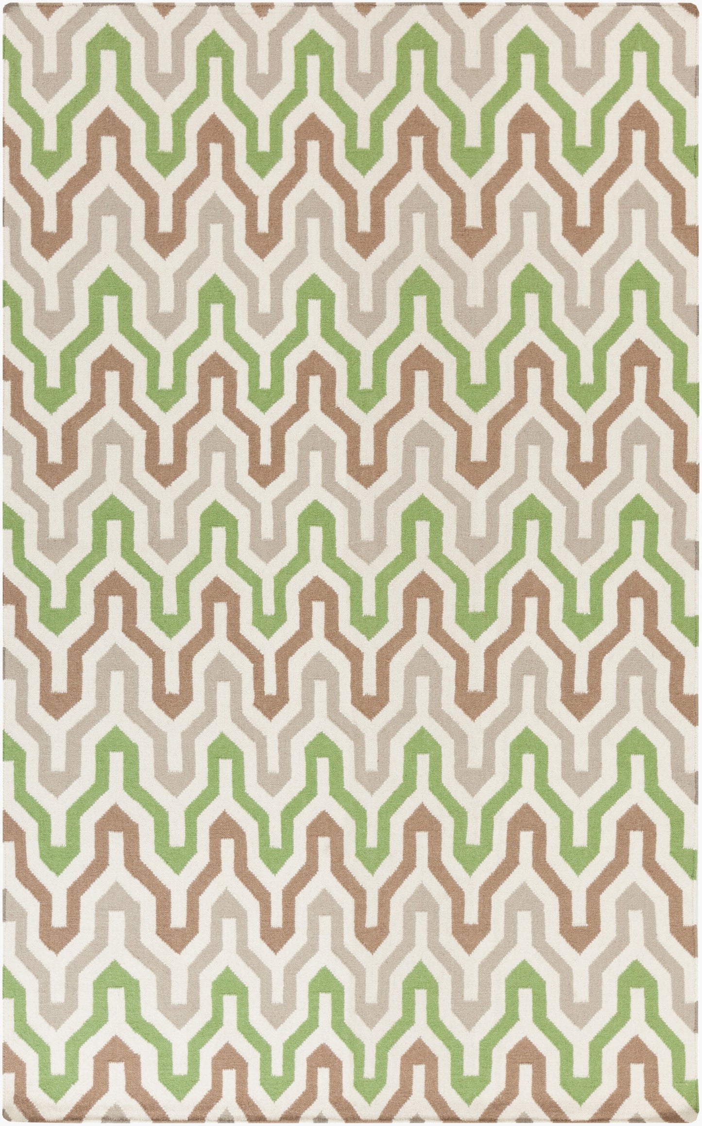 Fallon FAL-1107 3' x 5' Handmade Wool Accent Rug