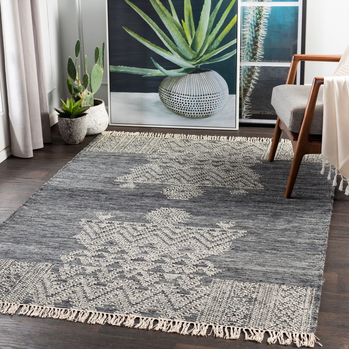Fulham FHM-2304 2' x 3' Handmade Wool Accent Rug