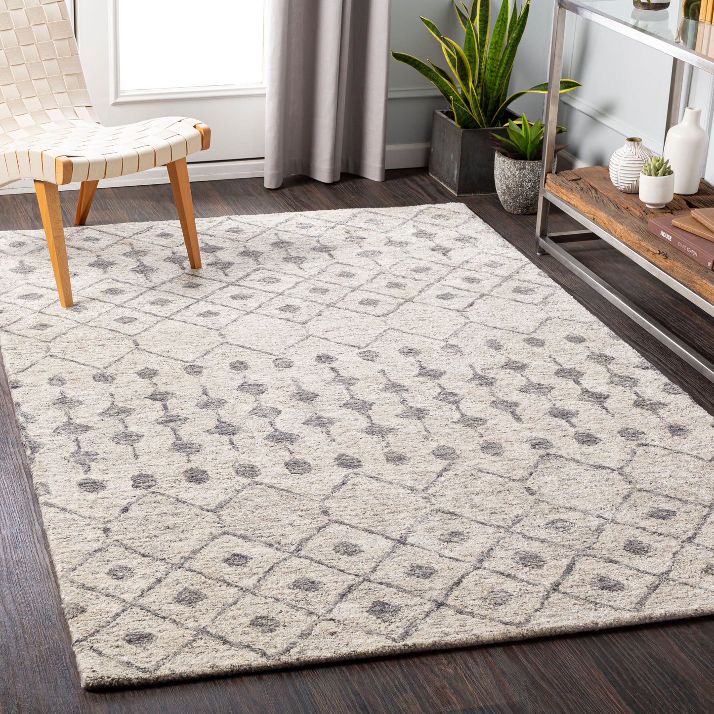 Falcon FLC-8011 5' x 7' Handmade Area Rug