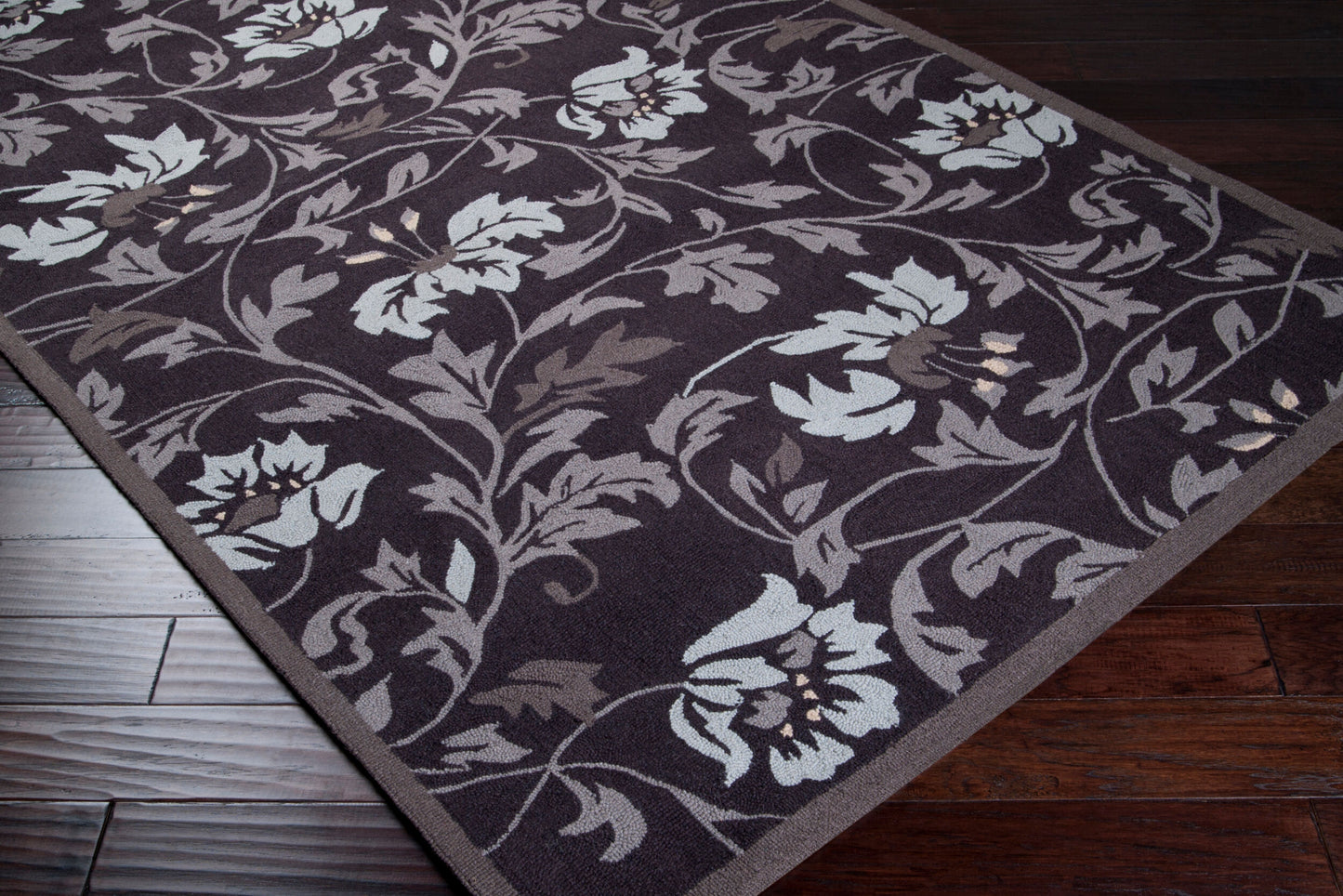 Flor FLO-8969 2' x 3' Handmade Wool Accent Rug