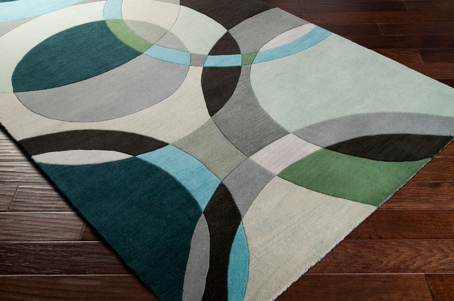 Forum FM-7157 6ft Square Handmade Wool Area Rug