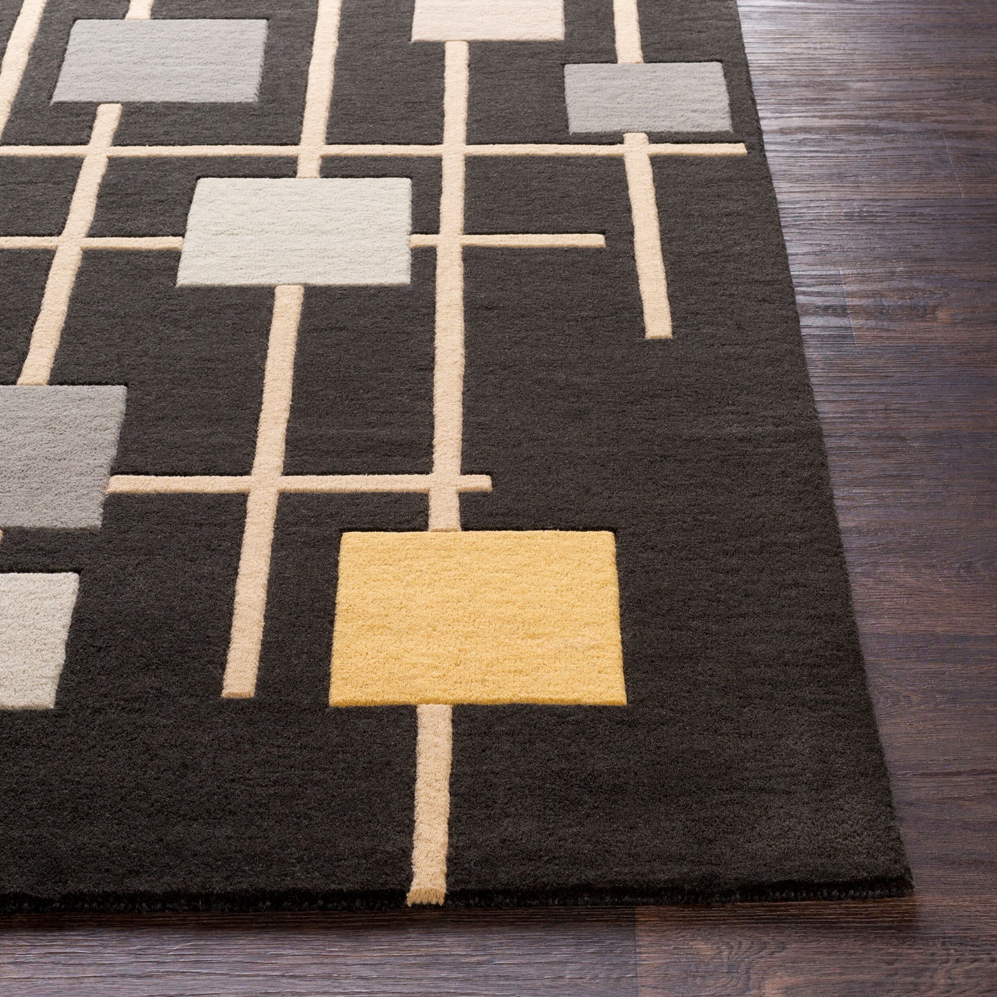 Forum FM-7200 9ft Square Handmade Wool Area Rug