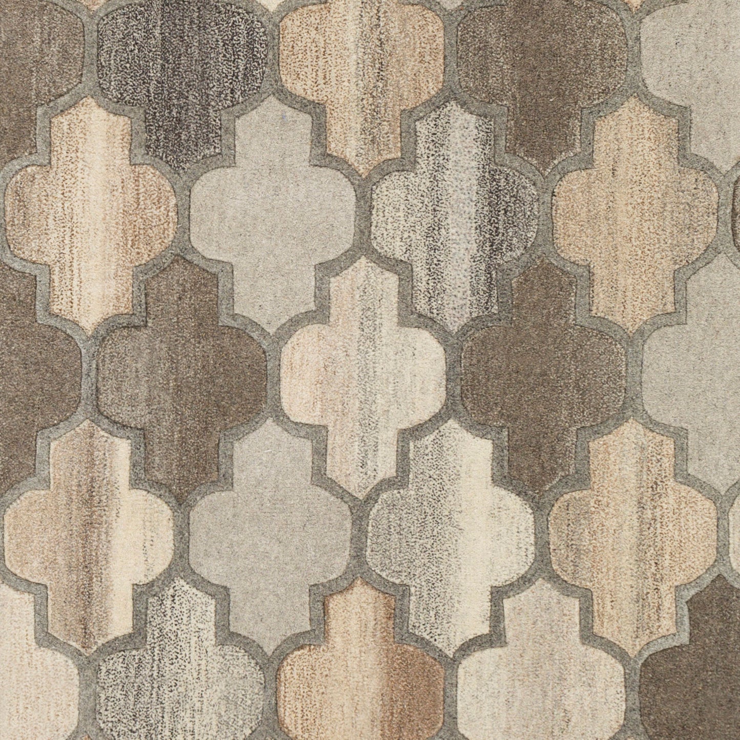 Forum FM-7208 4ft Square Handmade Wool Accent Rug