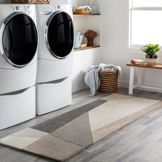 Forum FM-7225 8ft Runner Handmade Wool Runner Rug