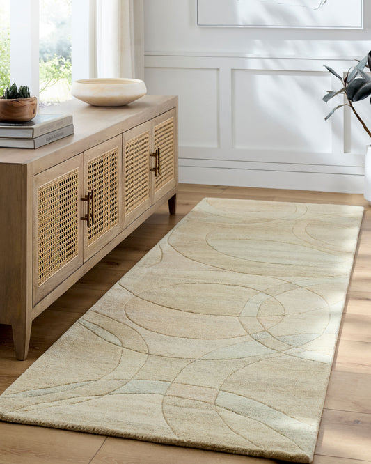 Forum FM-7241 2' x 3' Handmade Wool Accent Rug