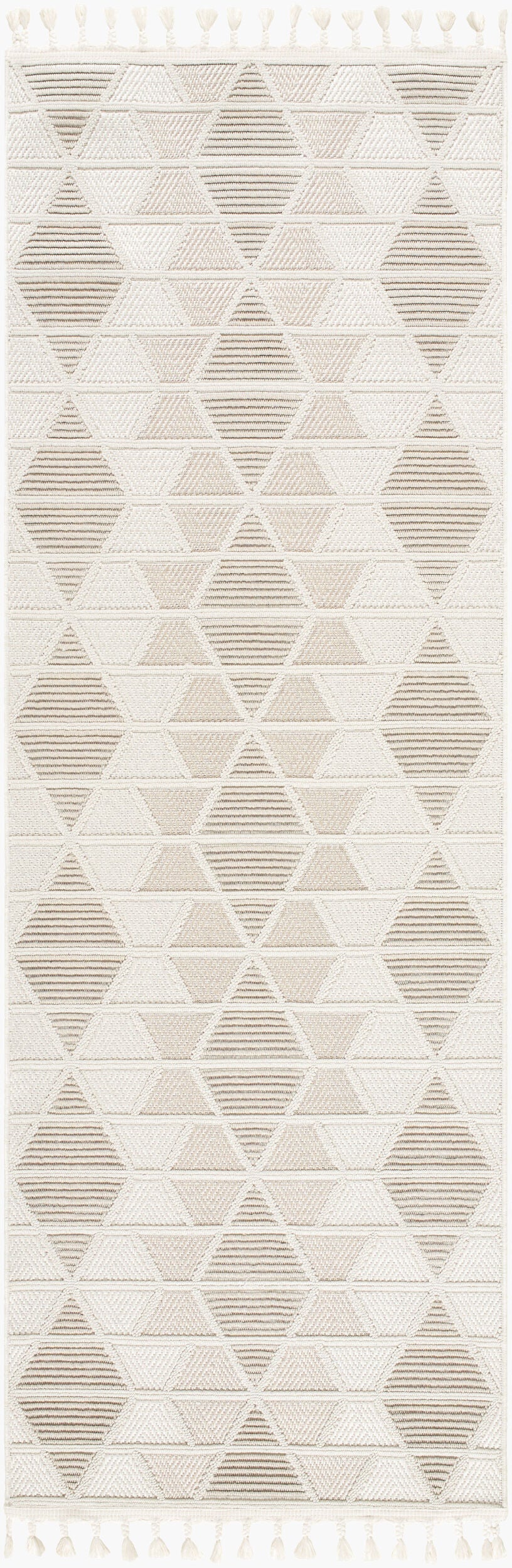 Finland FND-2301 7ft Runner Machine Woven Runner Rug