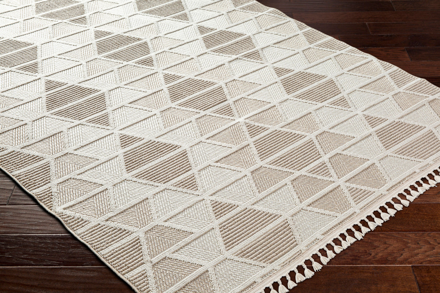 Finland FND-2301 7ft Runner Machine Woven Runner Rug