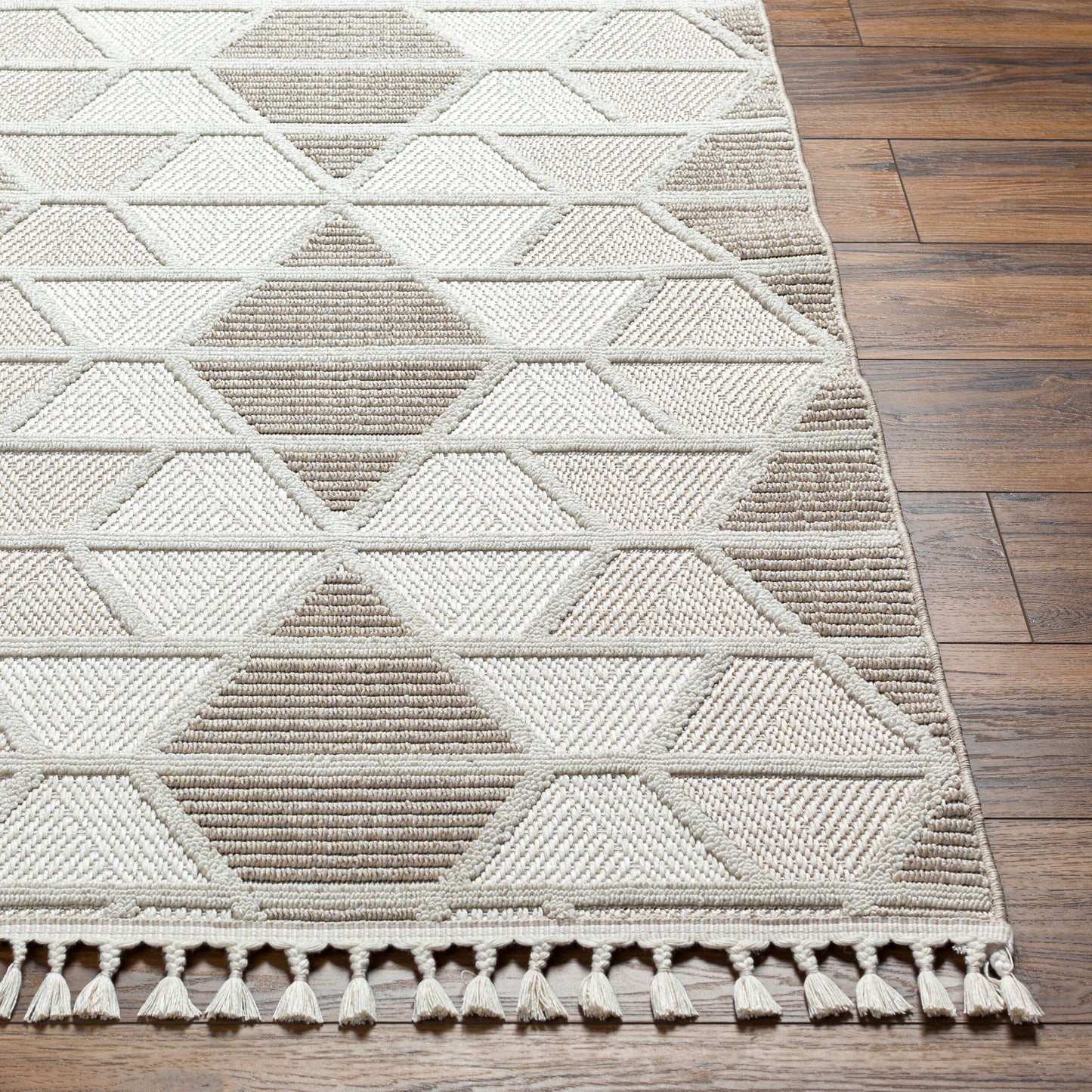 Finland FND-2301 7ft Runner Machine Woven Runner Rug