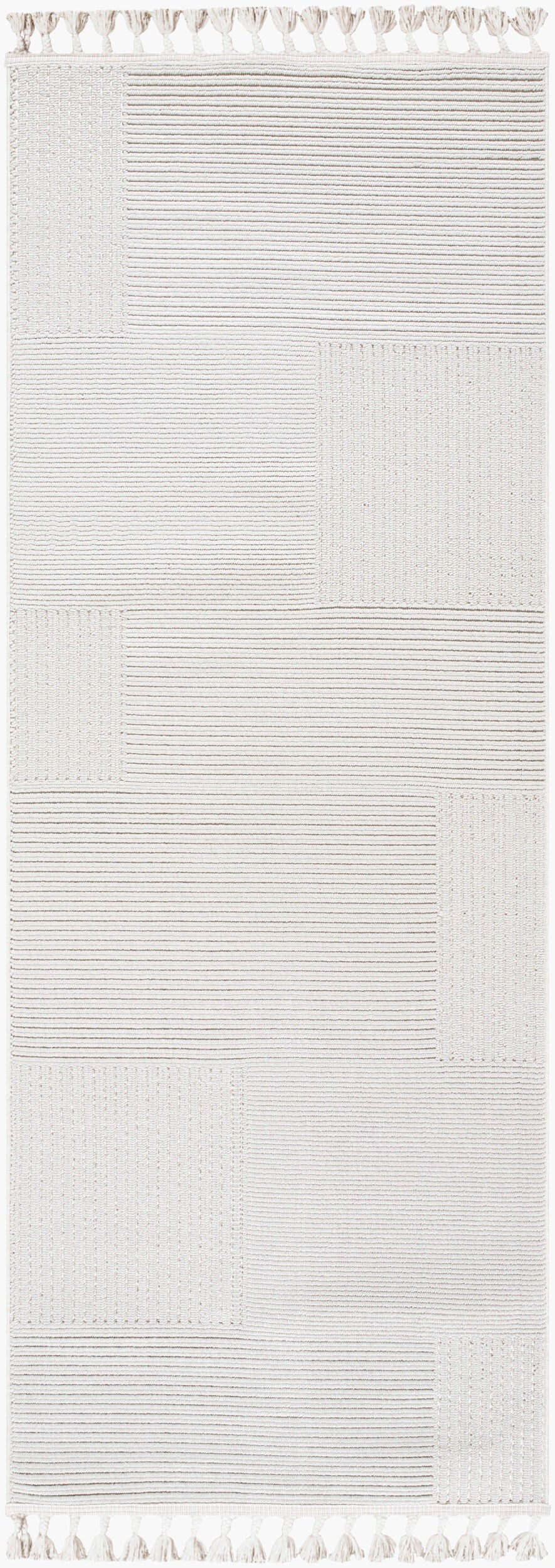 Finland FND-2308 7ft Runner Machine Woven Runner Rug
