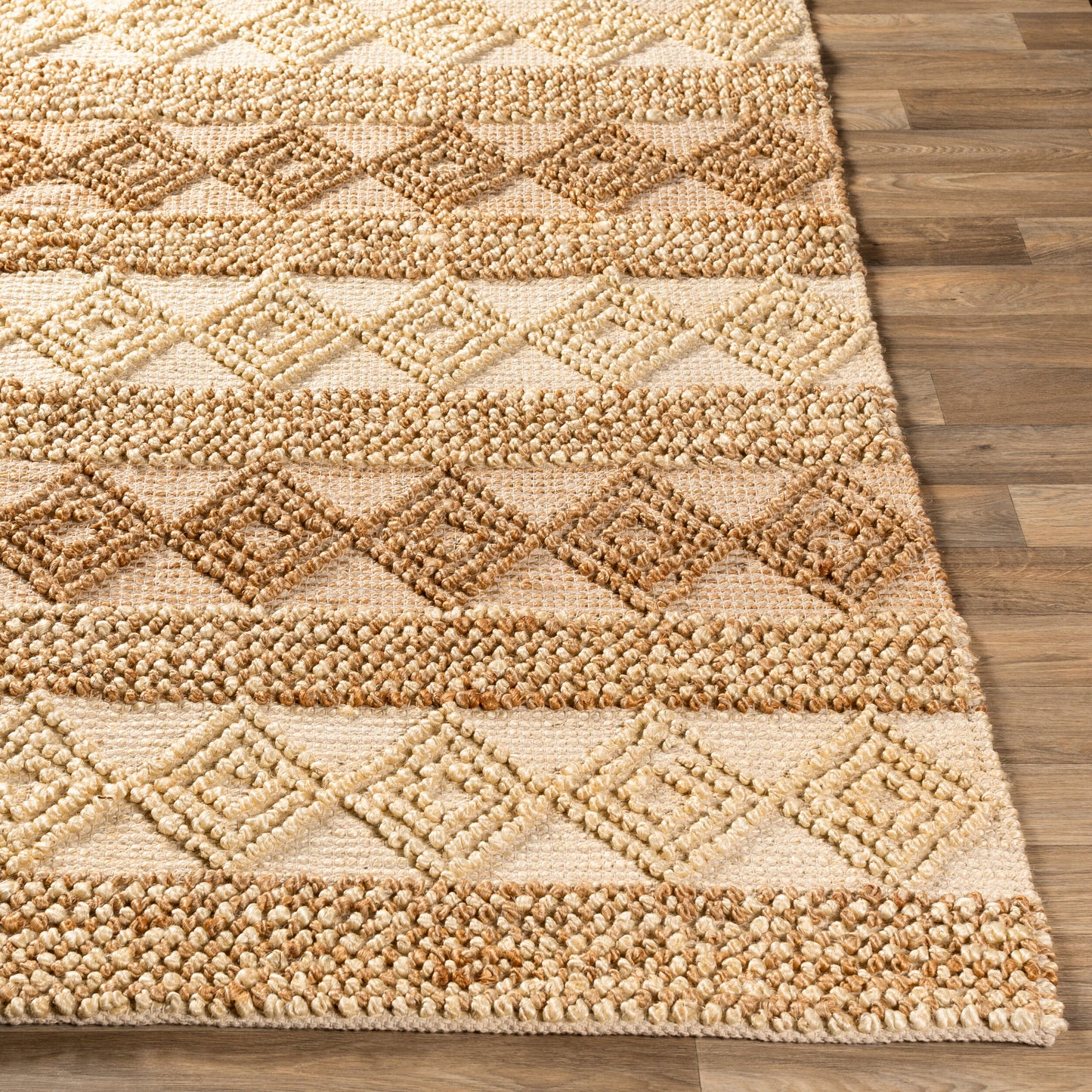 Farmhouse Naturals FNS-2301 8ft Runner Handmade Runner Rug