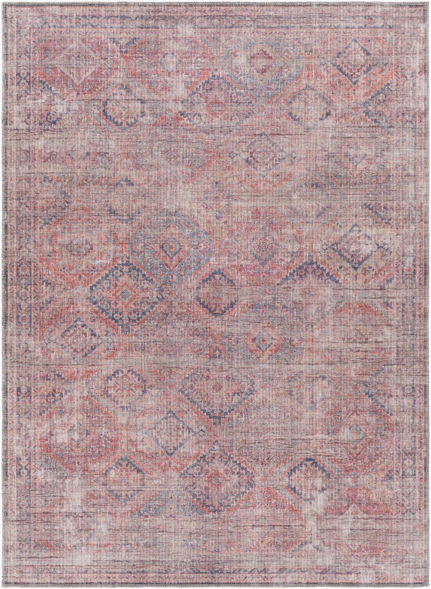 Farrell FRL-2301 5' x 7' Machine Woven Washable Area Rug