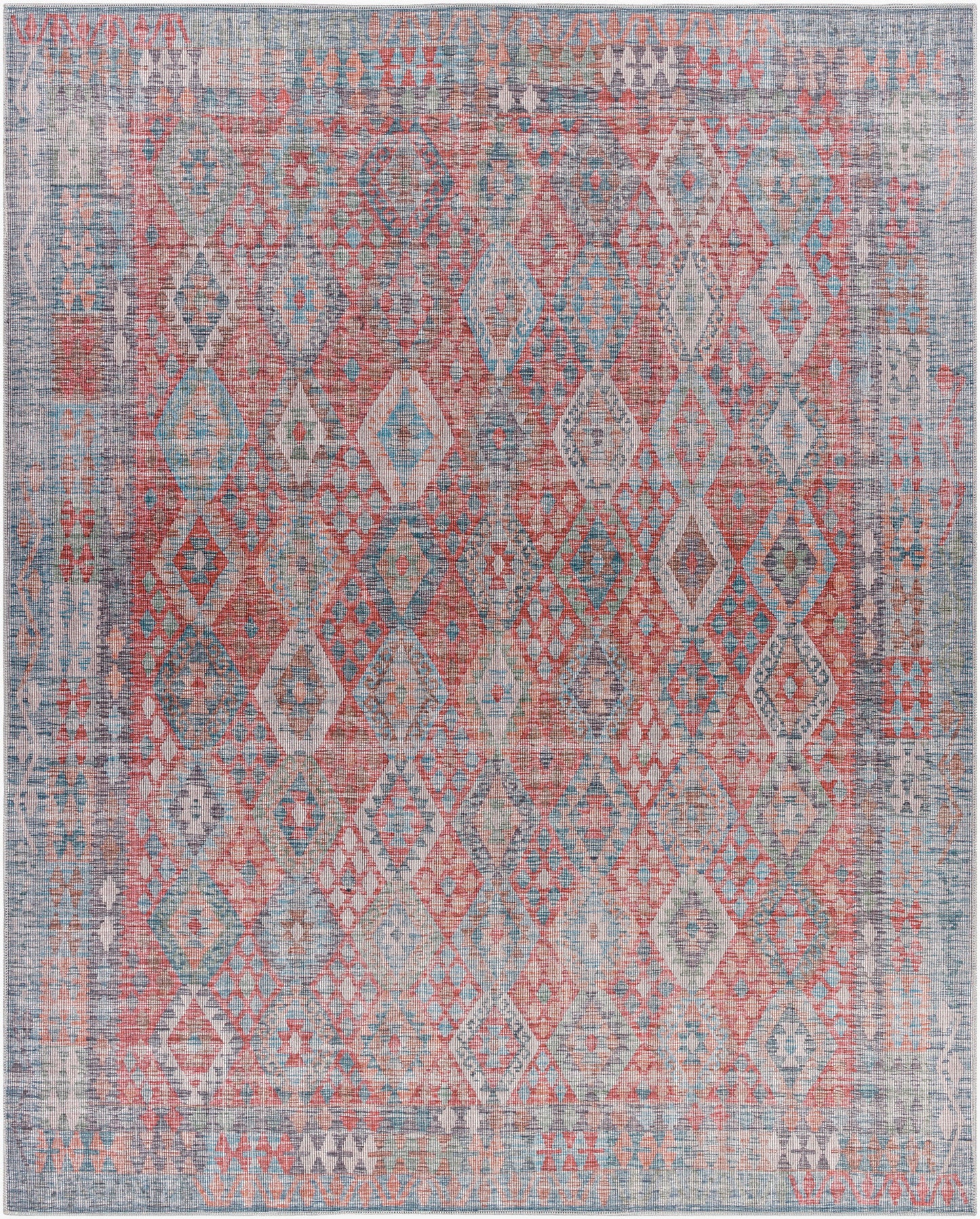 Farrell FRL-2303 8' x 10' Machine Woven Washable Area Rug