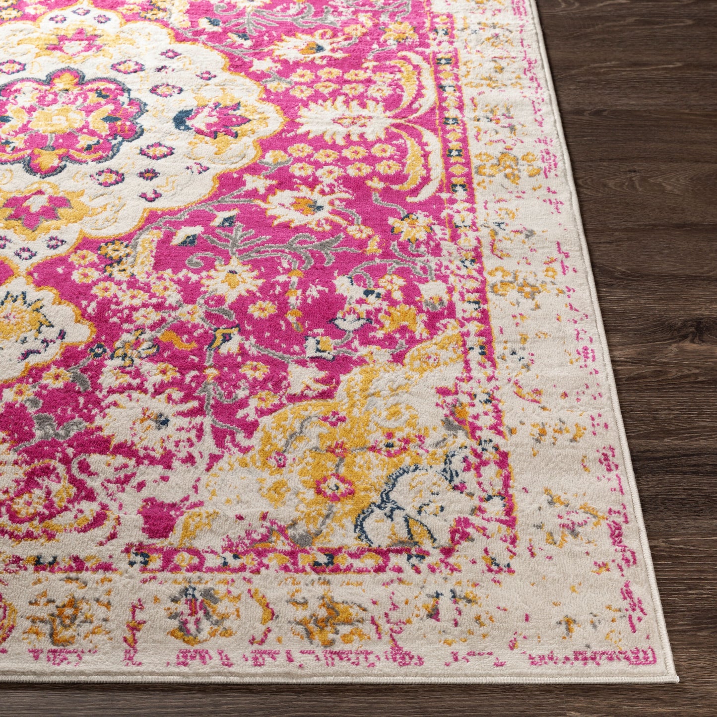 Floransa FSA-2304 9' x 12' Machine Woven Area Rug