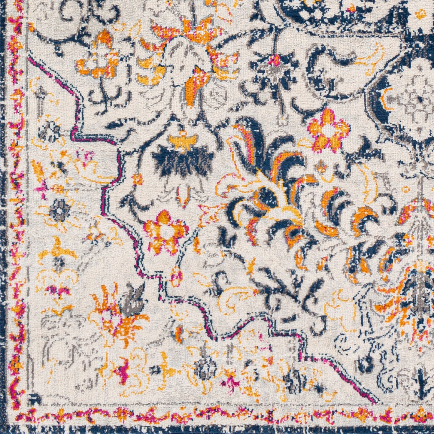 Floransa FSA-2313 6' x 9' Machine Woven Area Rug