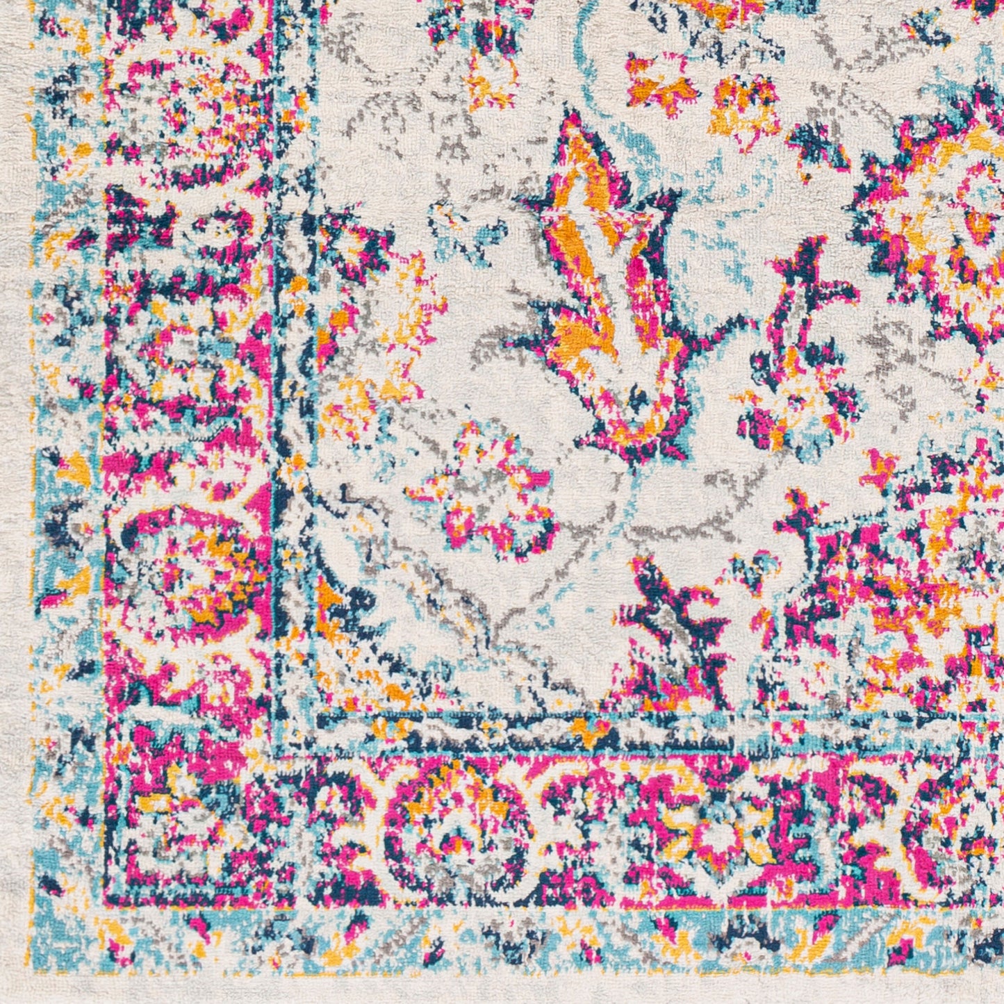 Floransa FSA-2320 6' x 9' Machine Woven Area Rug